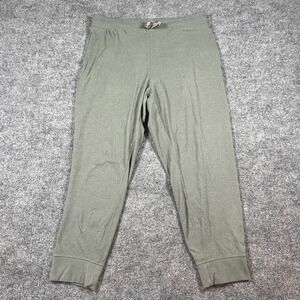 Jachs New York Jogger Pants Mens Extra Large Gray Tapered Leg Stretch Drawstring